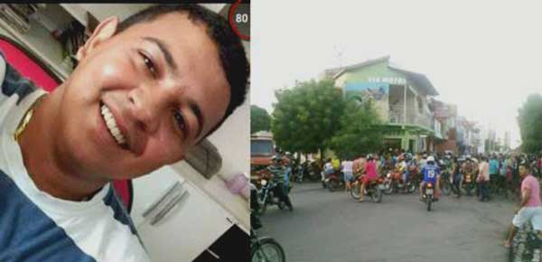 David Rodrigo da Silva, de 24 anos, foi atingido por tiros disparados por uma dupla em uma moto (Foto: O Câmara).