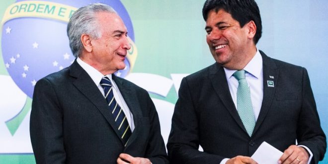 Presidente Michel Temer e o ministro da educação, Mendonça Filho. (Foto: Agência Brasil).