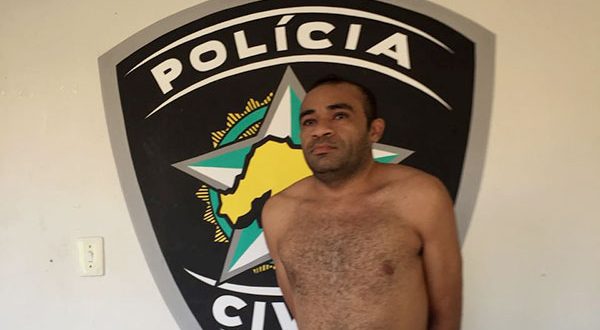 Antônio Tomaz de Oliveira, conhecido como "Macaquinho de Caraúbas”, é acusado de diversos assaltos na região (Foto:? Divulgação Polícia Civil).