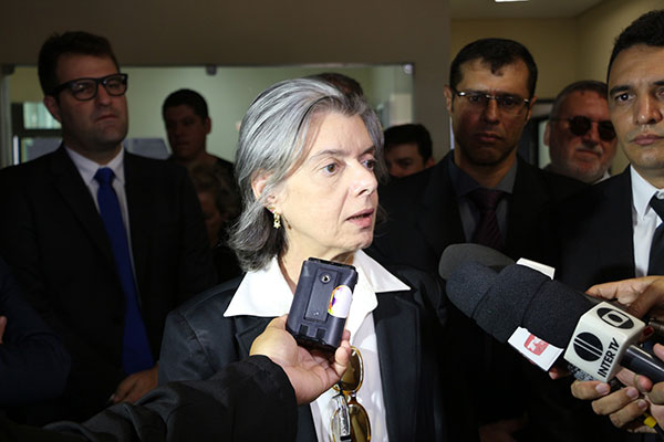 O motivo da visita da ministra não foi divulgado pelo STF e nem pelo CNJ (Foto: Luciano Lellys).