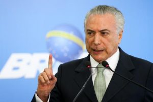 Segundo o delator, Temer pediu pessoalmente doações em um jantar em maio de 2014 para as campanhas daquele ano.