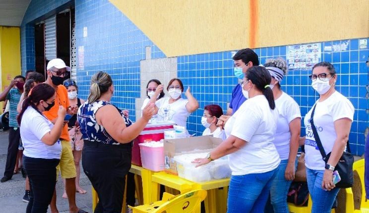 A vacinação da Covid vai acontecer nos mercados públicos, farmácias, supermercados. Foto PMM
