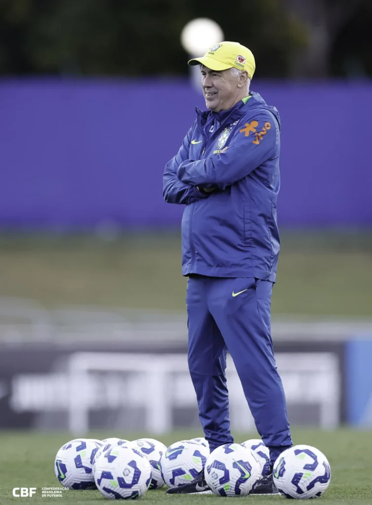 Seleção: horário e onde assistir à convocação de Ancelotti para amistosos