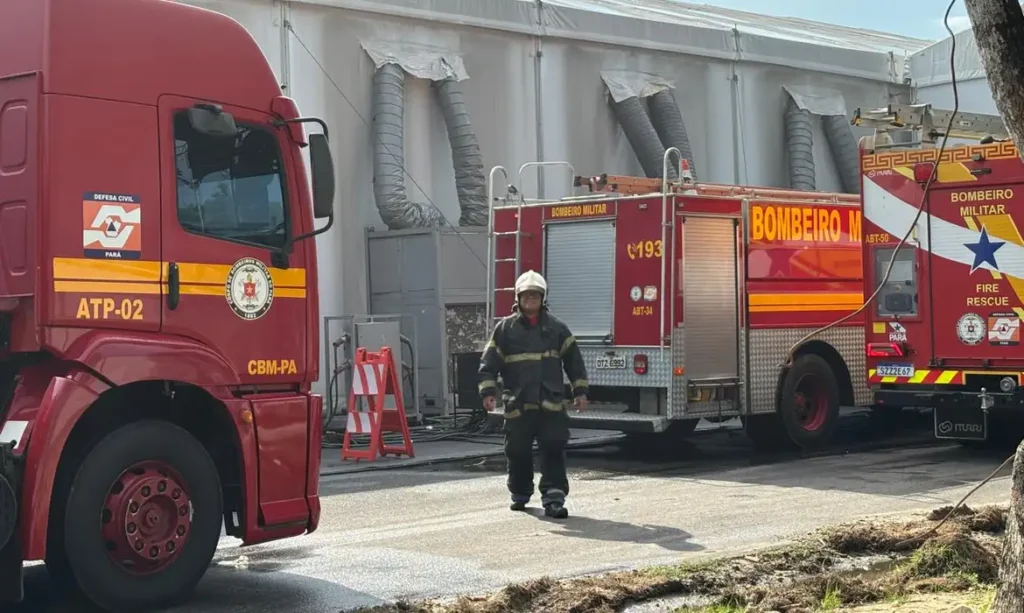 Após princípio de incêndio, COP 30 terá agenda normal nesta sexta (21)