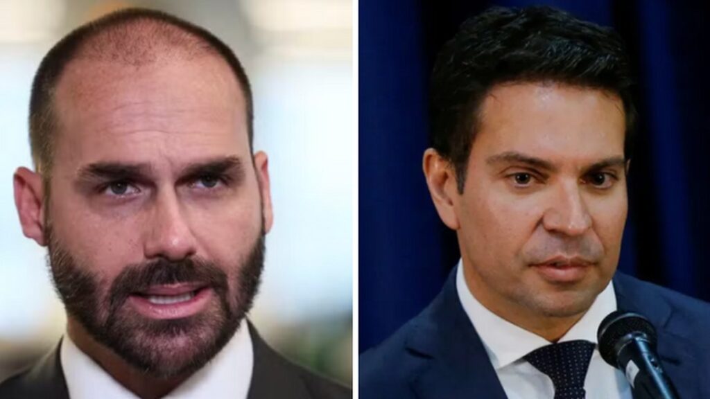 Dino proíbe liberação de emendas parlamentares para Ramagem e Eduardo Bolsonaro